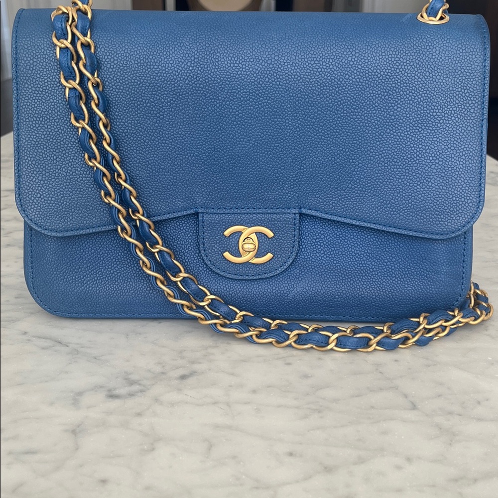 Chanel Jumbo Caviar Pure Classic Double Flap - Picture 3 of 14